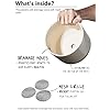Load image into Gallery viewer, Beige Ceramic Plant Pot - Small 4.3&quot;
