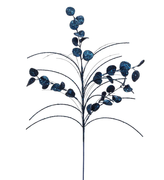 Dark Blue Leaf Spray