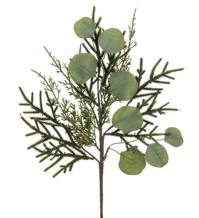 Green Eucalyptus/Pine Pick