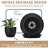 Load image into Gallery viewer, Black Plastic Pot - Large 12&quot;
