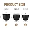 Load image into Gallery viewer, Black Plastic Pot - Medium 10&quot;
