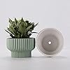 Load image into Gallery viewer, Ceramic Flower Pot with Drainage Hole - 5.9&quot; assorted colores
