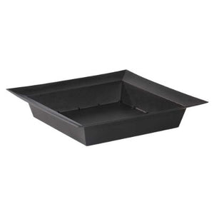 LG. SQUARE BOWL BLACK