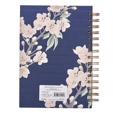 Load image into Gallery viewer, It Is Well Large Wirebound Journal in Navy
