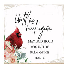 Load image into Gallery viewer, Cardinal Bereavement Until We Meet Again  Shelf Sitter: Black
