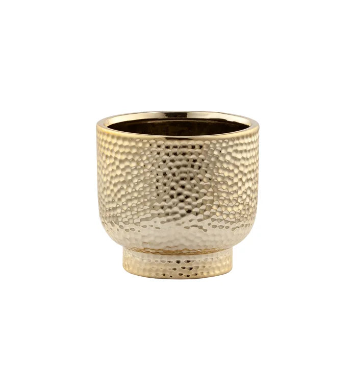 Gold Dimple Pedestal Cache Small