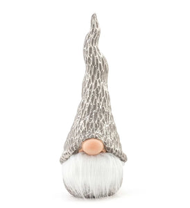 Large Gray Hat Gnome with Beard
