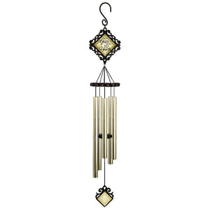 Vintage Wind Chime - In Gods Hands - 35"