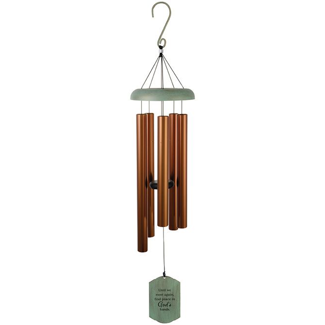 Patina God's Hand Windchime - 38