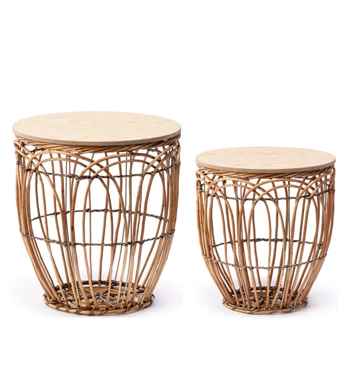 Open Weave Plant Stand - Large