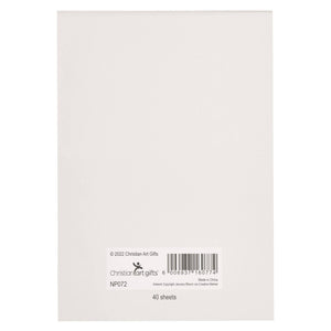 Everything Beautiful Orange Floral Notepad - Eccles 3:11