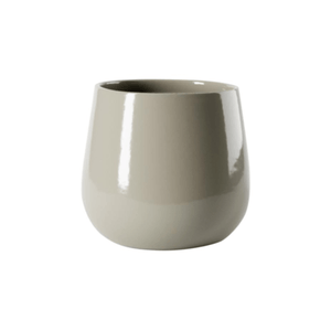 MILAN POT TAUPE STONE - 5"