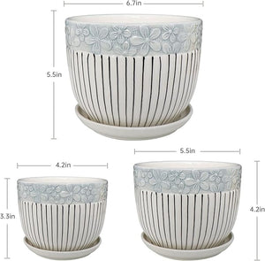 Ceramic Flower Pot - 5.5"