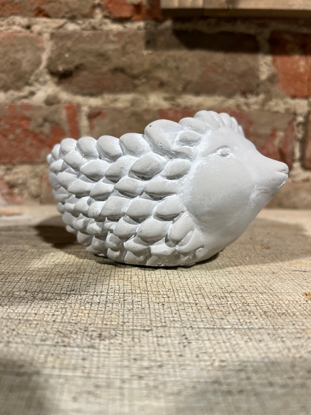 Hedgehog Cement Planter