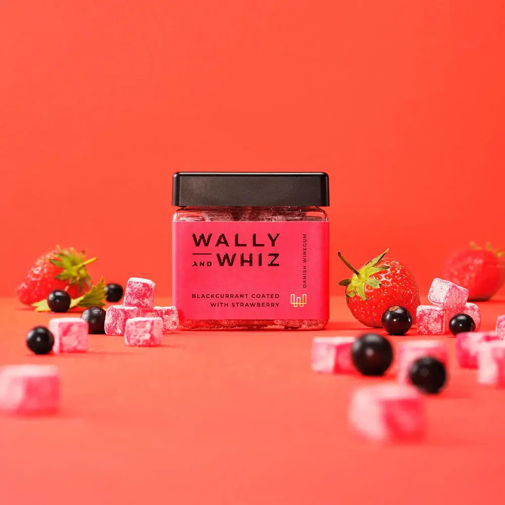 Wally & Whiz Blackcurrant With Strawberry 140g