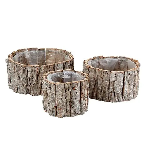 Tree Bark Planter - Large