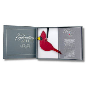 Celebration Of Life Cardinal: Sympathy Gift Ornament 8103