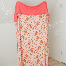 Load image into Gallery viewer, Cozy Cottage Adult Swaddle Blanket: Adult (57" x 72")
