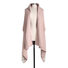 Load image into Gallery viewer, Hooded Wrap - Rose Cloud
