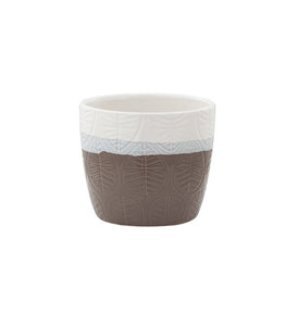 Leaf Embossed Planter