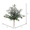 Load image into Gallery viewer, Green Snow Cedar and Eucalyptus Bush - 20&quot;
