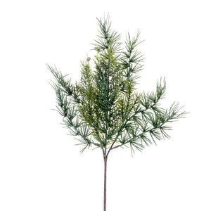 Artificial Mixed Fern Cedar Spray - 18"