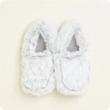 Load image into Gallery viewer, Marshmallow Gray Warmies Slippers
