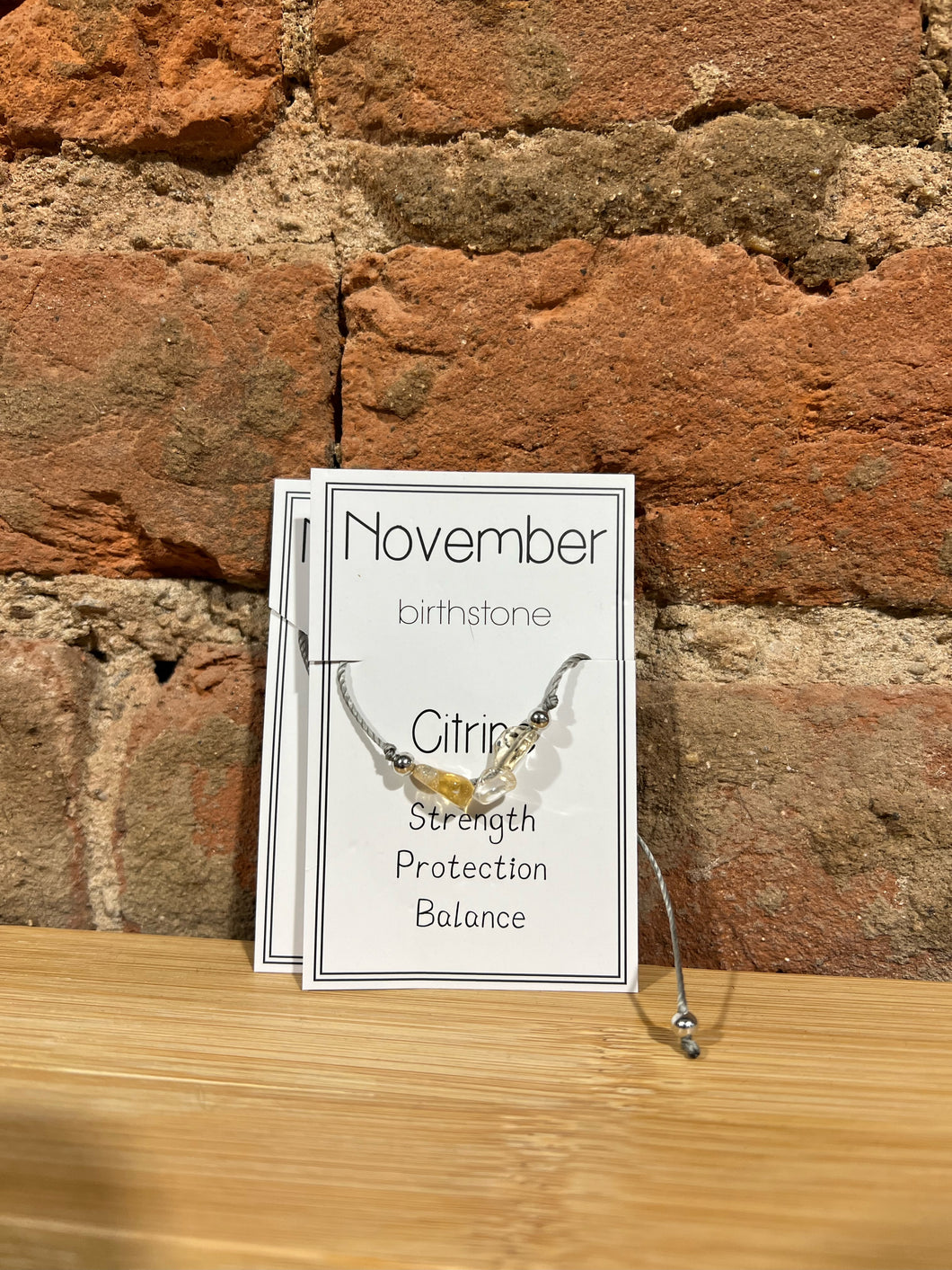 November Birthstone Bracelet