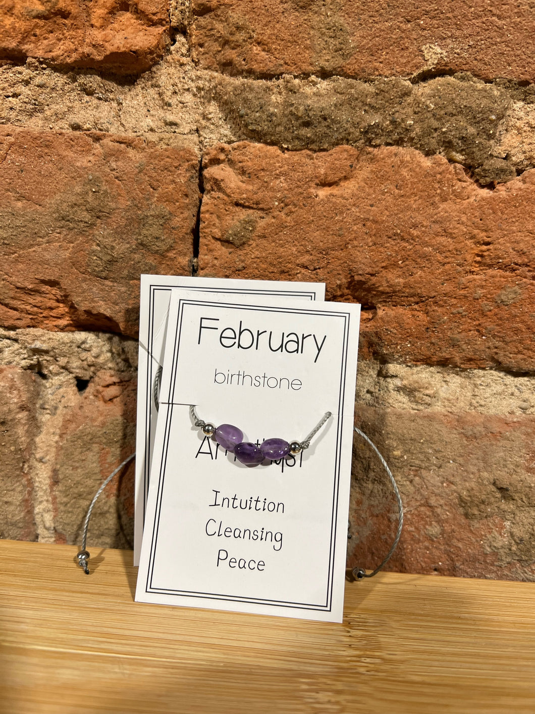 February Birthstone Bracelet