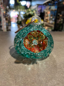 Glass Hummingbird Feeder