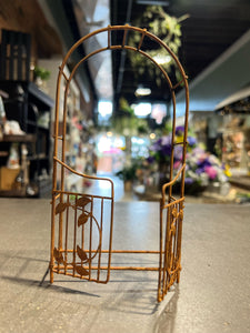 Metal Fairy Garden Arch
