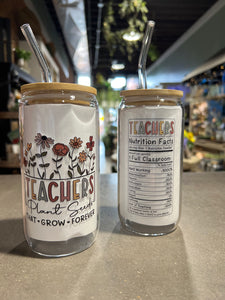 Teacher Glass Tumbler
