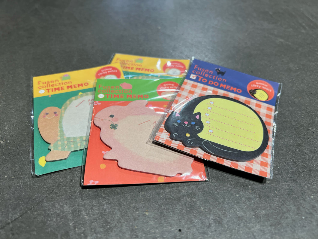 Mini Animal Sticky Notes