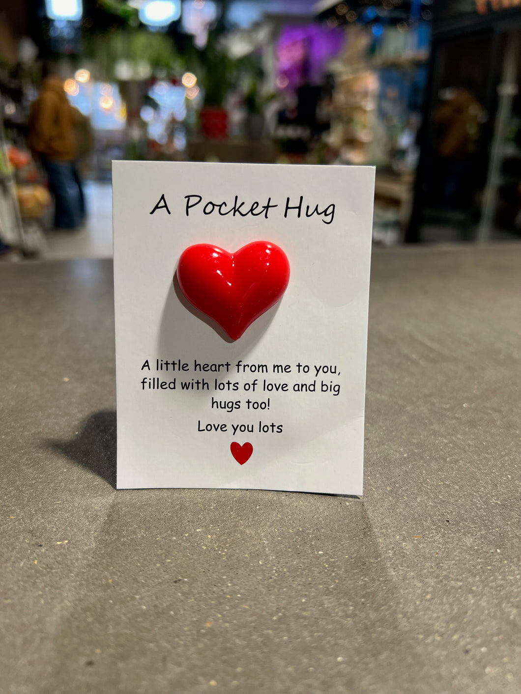 Pocket Hug Heart