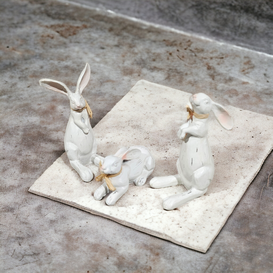 Whitewash Bunnies - Assorted