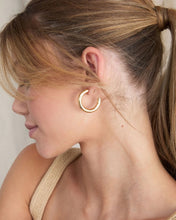 Load image into Gallery viewer, UNSTOPPABLE MIDI HOOP EARRINGS
