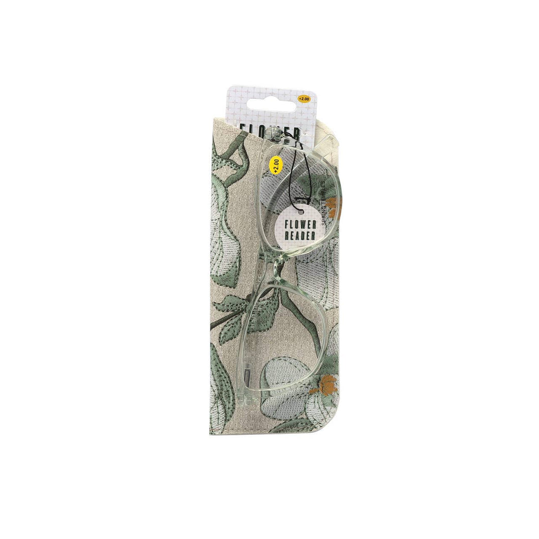 Ladies Reading Glasses Floral Print