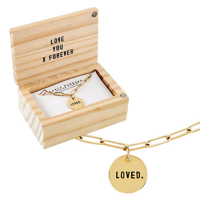 Link Necklace - Loved