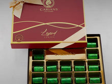 Load image into Gallery viewer, Viral Dubai Chocolate Gift Box with Gold Ribbon Wrapped
