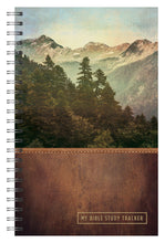 Load image into Gallery viewer, My Bible Study Tracker [Leather Forest]
