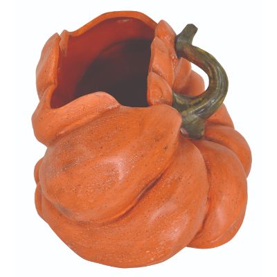 CERAMIC PUMPKIN ON SIDE