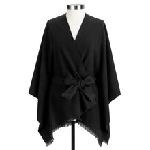 Load image into Gallery viewer, Tie Waist Charcoal Wrap -51x30in
