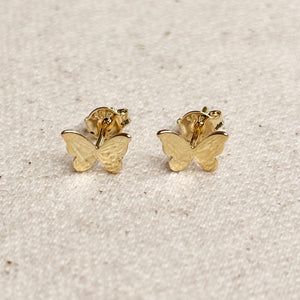 Mini Butterfly Stud Earrings