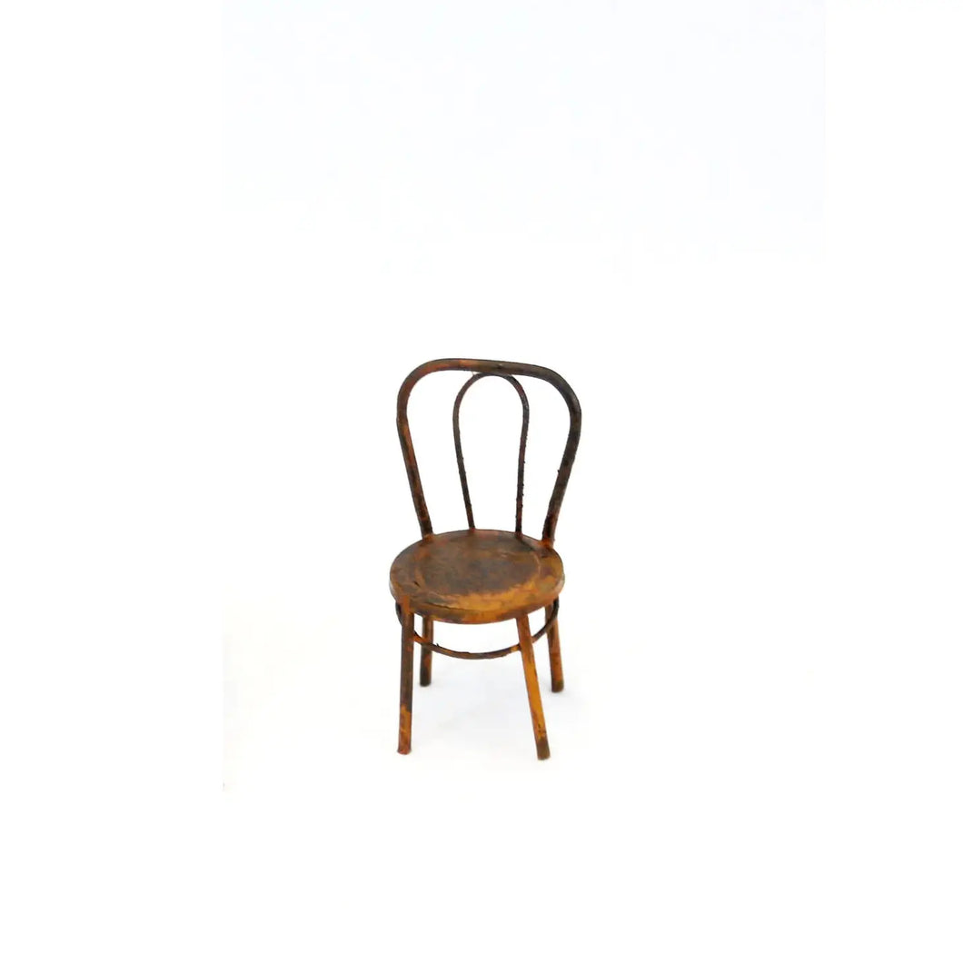 Handmade Rusty Mini Solid Round Chair 1.6