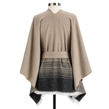 Load image into Gallery viewer, Tie Waist Stripe Wrap -51x30in
