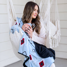 Load image into Gallery viewer, Pippermoon - Sedona Hug Blanket, Swaddle Blanket, Southwest Blanket: Adult
