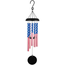Load image into Gallery viewer, &quot;American Flag&quot; 32&quot; Chime
