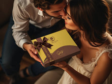 Load image into Gallery viewer, Valentine's Chocolate Gift Box Gold, Premium Luxury Box
