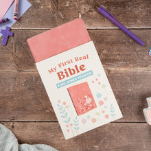 Load image into Gallery viewer, My First Real Bible (girls&#39; cover) : King James Version

