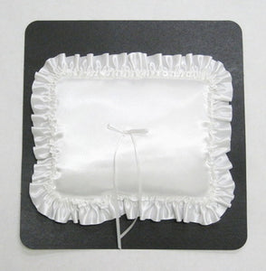 Satin Rect. Pillow w/ Satin Trim